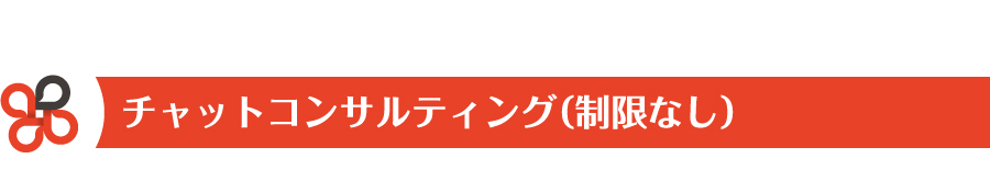 チャットコンサルティング（制限なし）